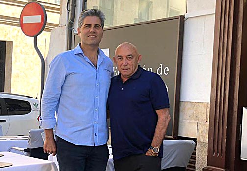 NOS VISITA JULIO CENDAL, JEFE DE SEGURIDAD DEL REAL MADRID