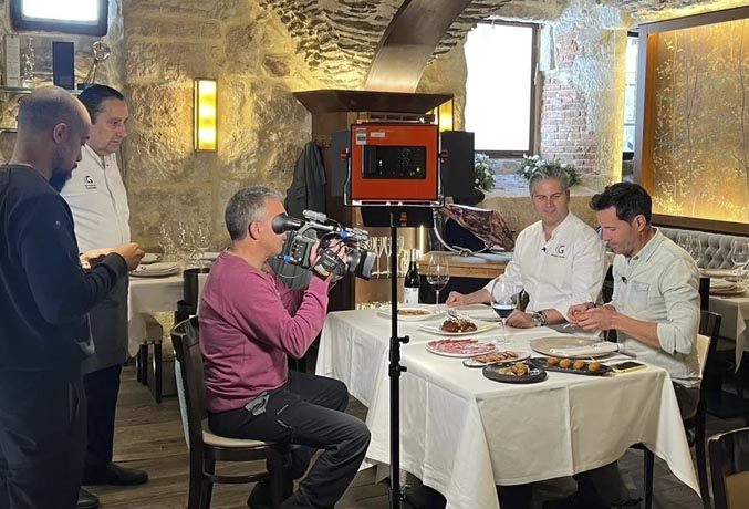 “AQUÍ LA TIERRA” DE TVE-1 SE GRABA EN NUESTRA CASA